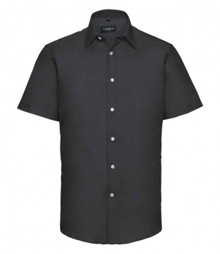 Russell Collection 923M Short Sleeve Tailored Oxford Shirt
